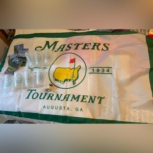 X-Large Masters National golf flag Augusta and memorabilia